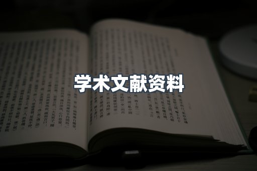 学术文献资料